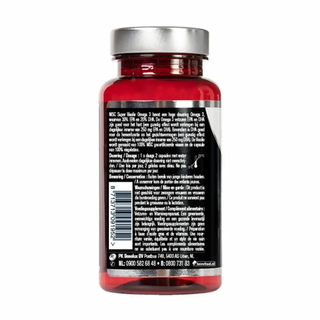 Lucovitaal MSC Visolie Omega 3 - 120 Capsules