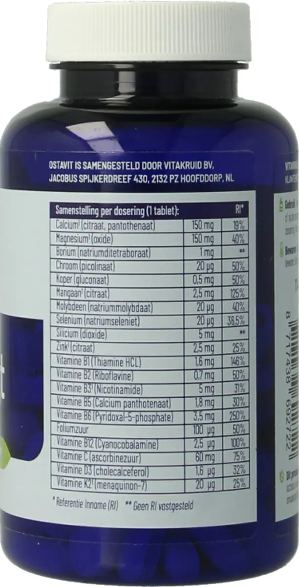 Vitakruid Ostavit 90 tabletten