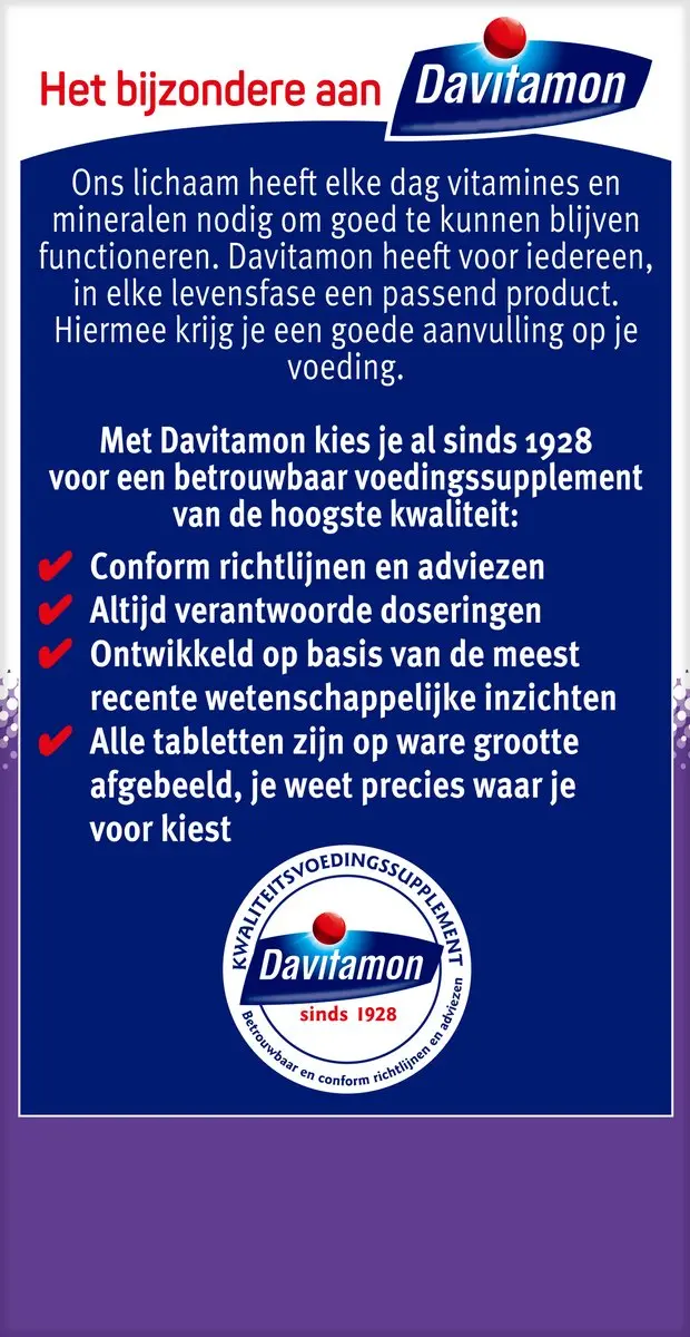 Davitamon Vitamine D3 20mcg Smelttabletten - 150 Stuks
