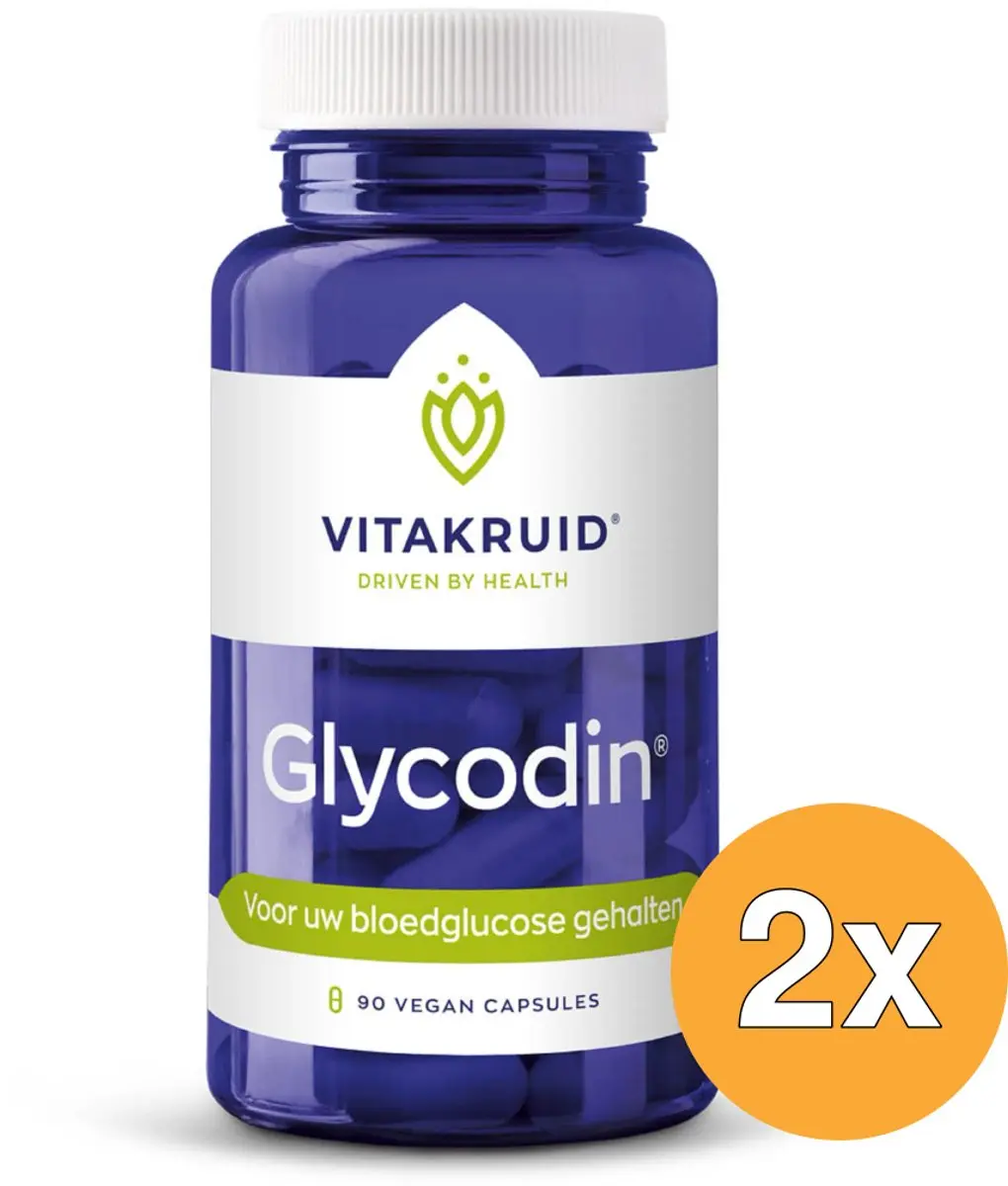 Vitakruid Glycodin Chroom Biotine 180 Capsules