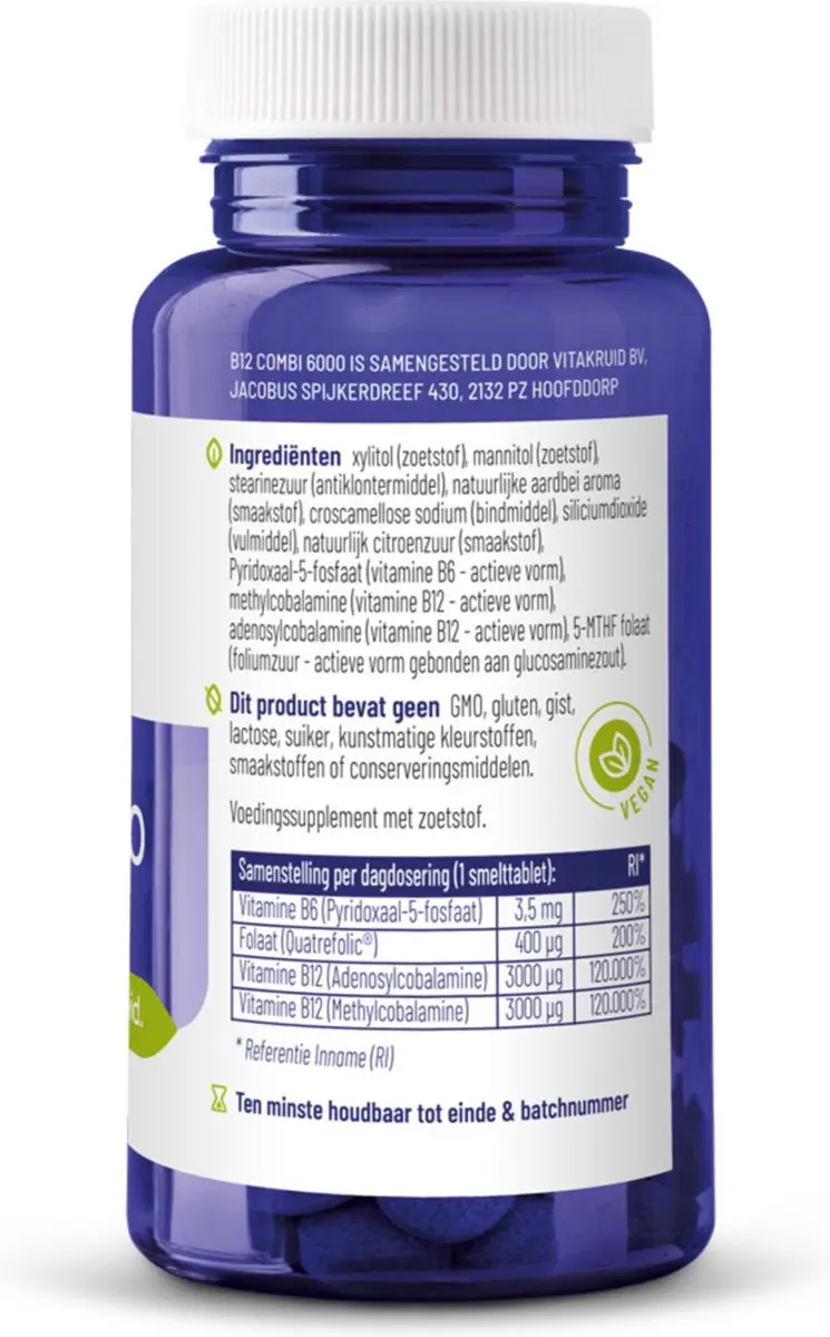 Vitakruid B12 Combi 6.000 - 120 Tabletten