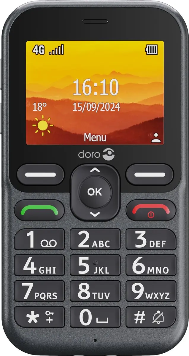 Doro Leva L10 Senioren GSM - Zwart