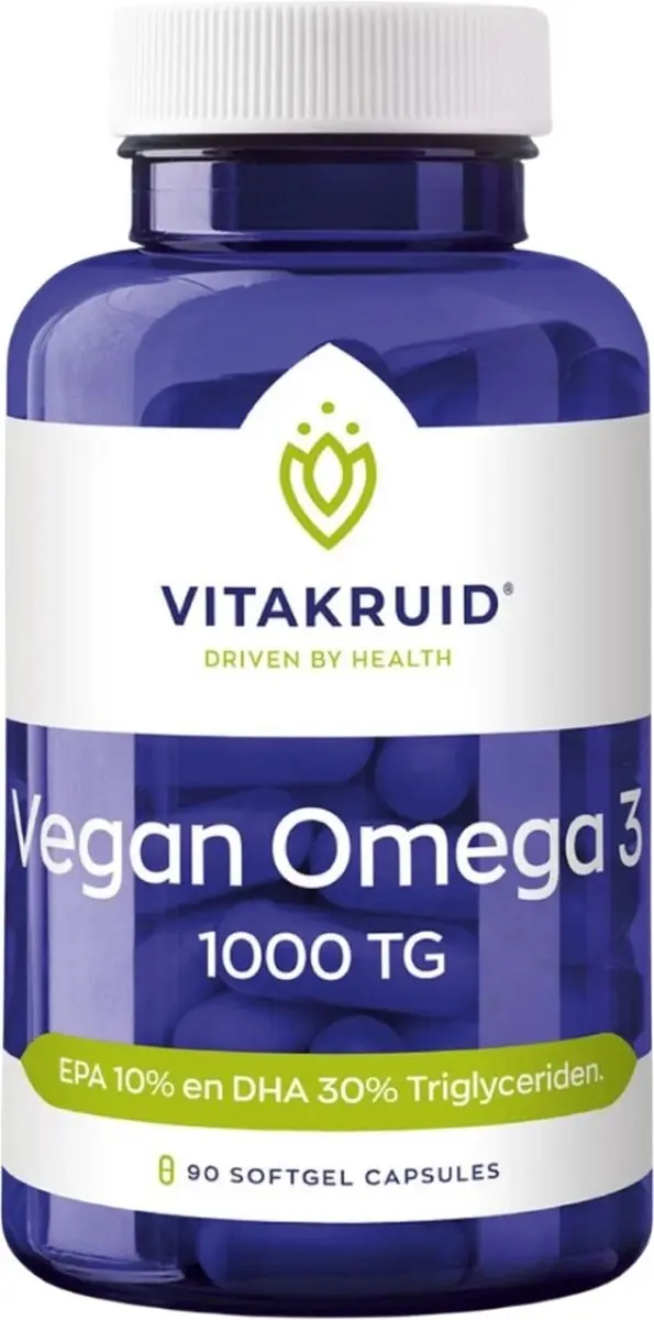 Vitakruid Vegan Omega-3 1000 TG Capsules