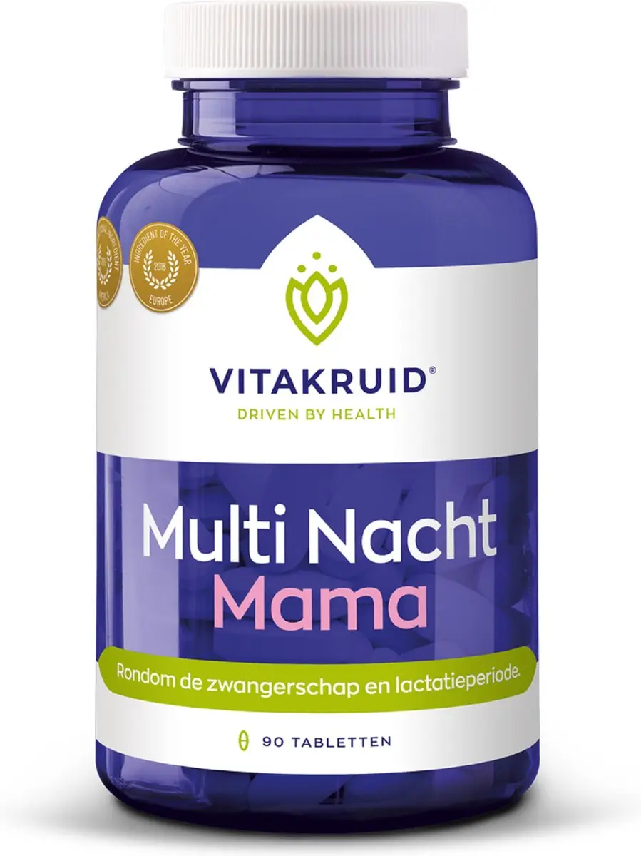Vitakruid Multi Nacht Mama Voedingssupplement 90 tabletten