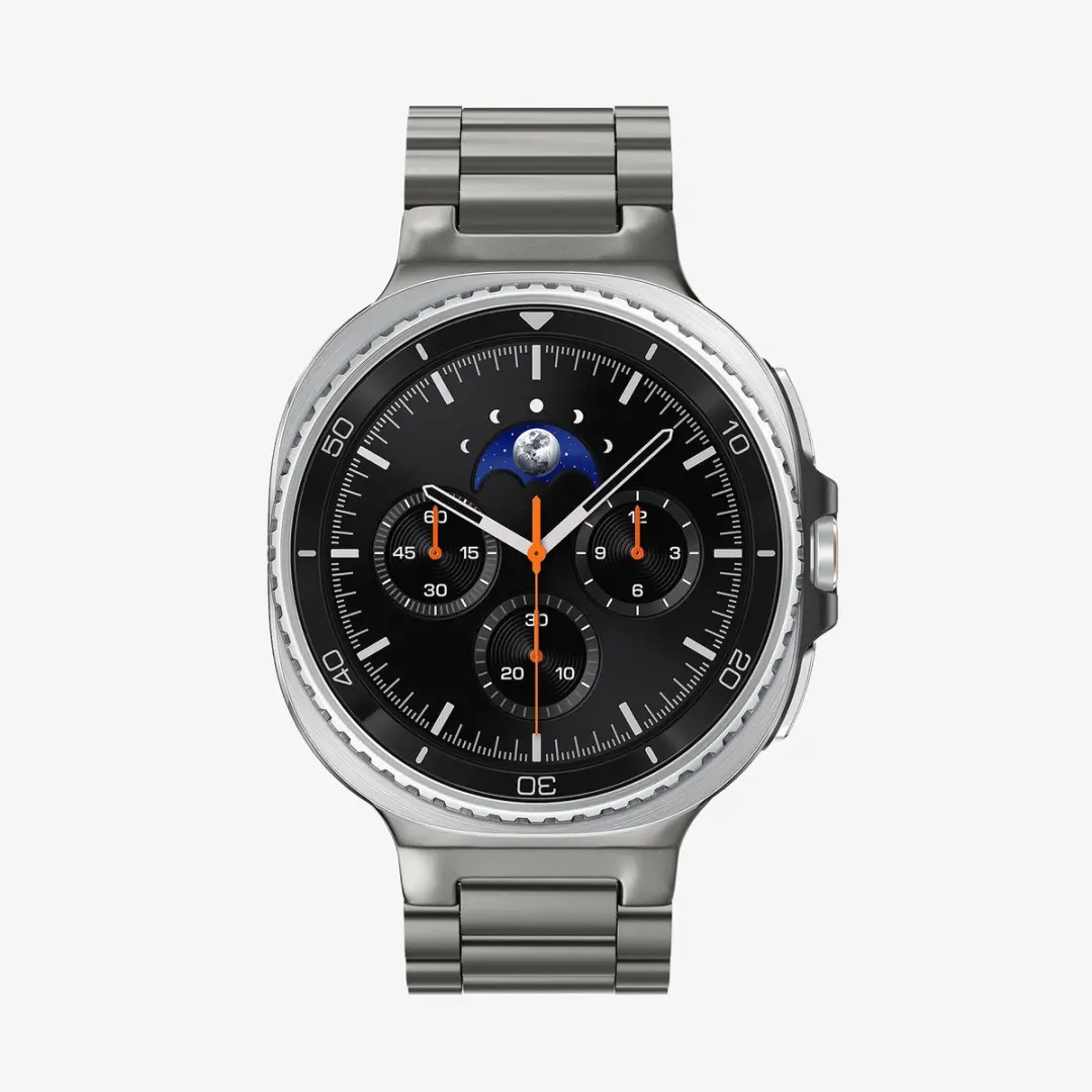 Spigen Modern Fit Titanium Bandje Samsung Galaxy Watch 8