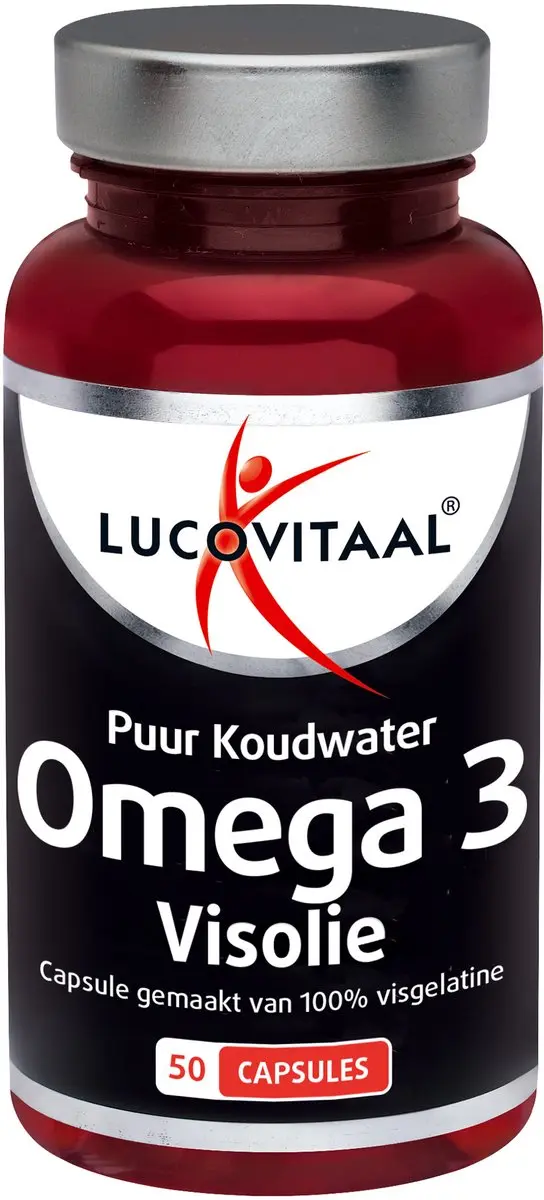 Lucovitaal Koudwater Visolie Omega 3 Puur