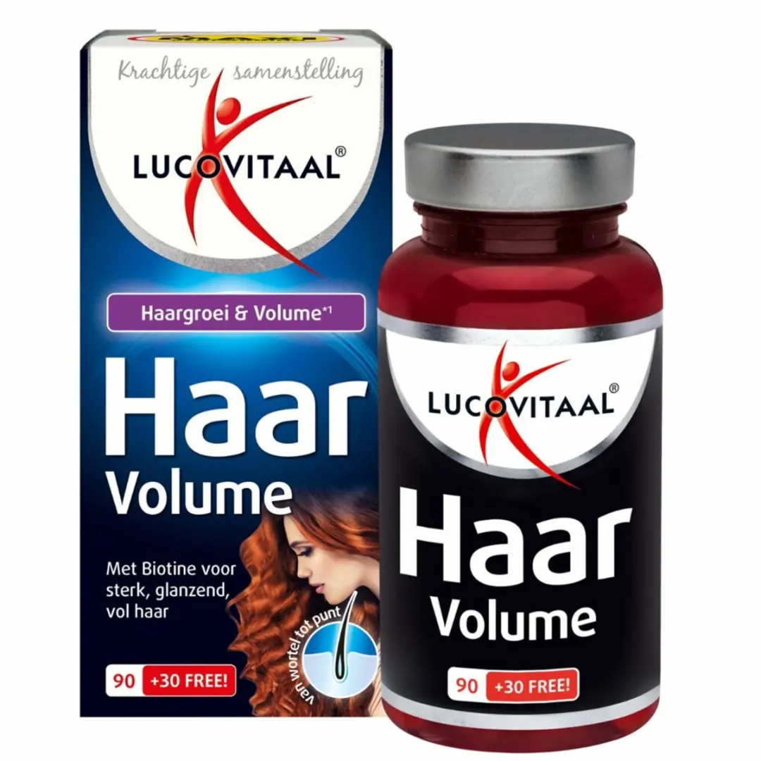 Lucovitaal Haar Groei & Volume Capsules - 240 Stuks