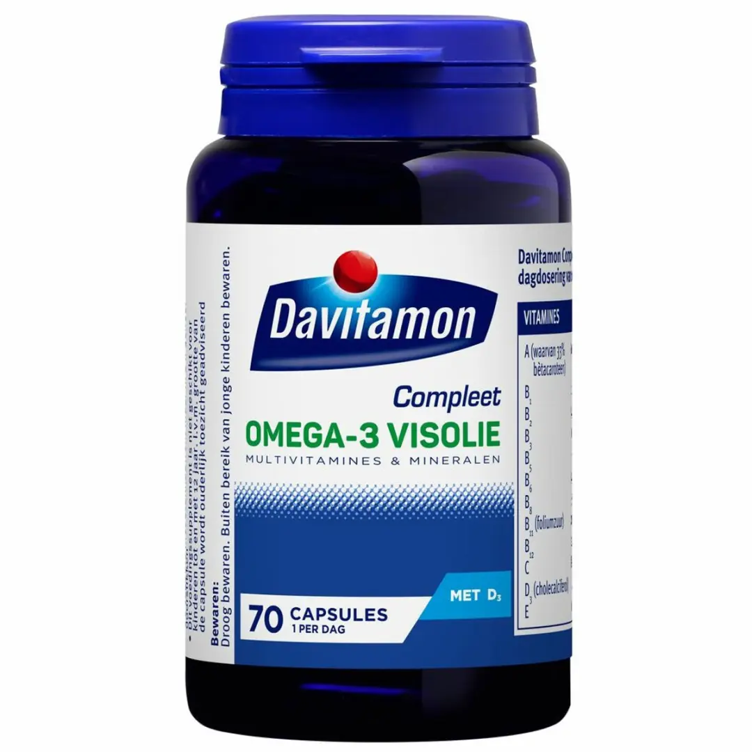 Davitamon Compleet Omega-3 Visolie 280g