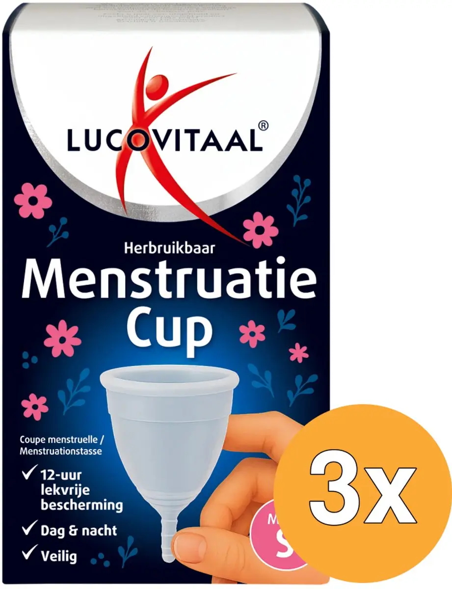 Lucovitaal Menstruatiecup Maat S