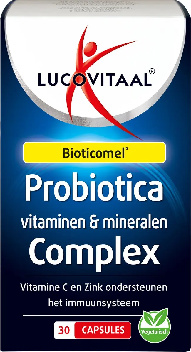 Lucovitaal Probiotica Vitamine & Mineralen Complex 30 capsules
