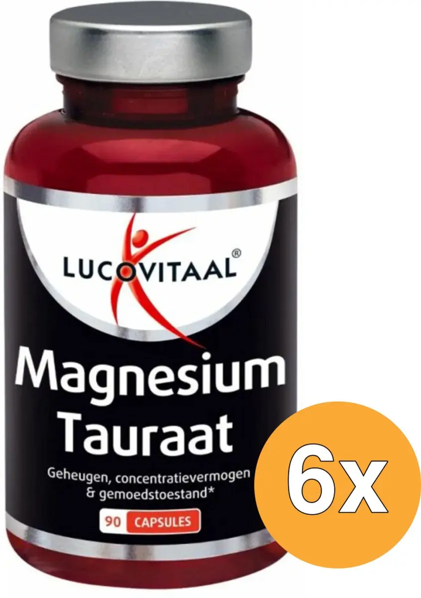 Lucovitaal Magnesium Tauraat 90 Capsules