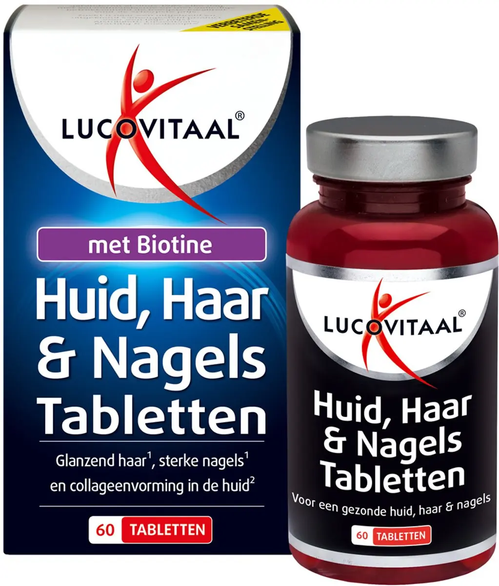 Lucovitaal Huid Haar Nagels Biotine 120 tabletten