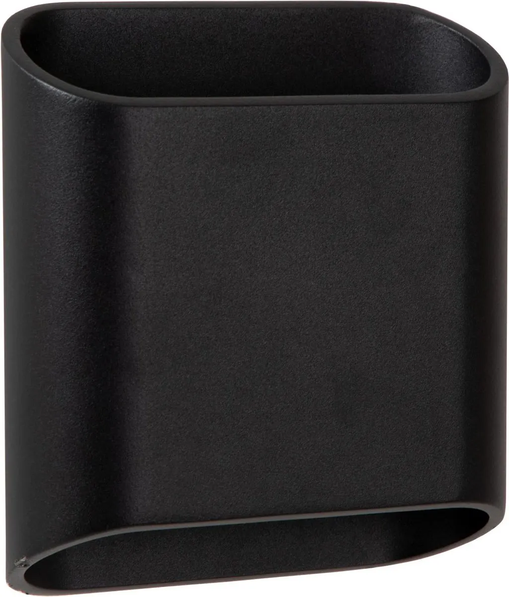 Lucide Atila Wandlamp LED 10W 2700K IP65 - Zwart