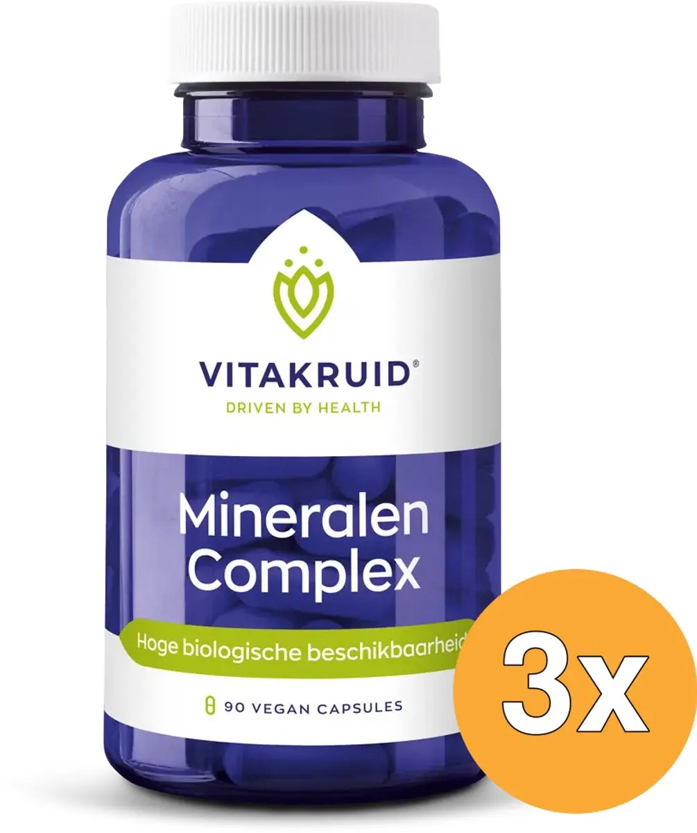 Vitakruid Mineralen Complex 90 Vegacapsules