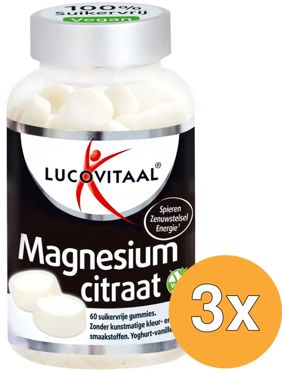 Lucovitaal Magnesium Citraat Gummies