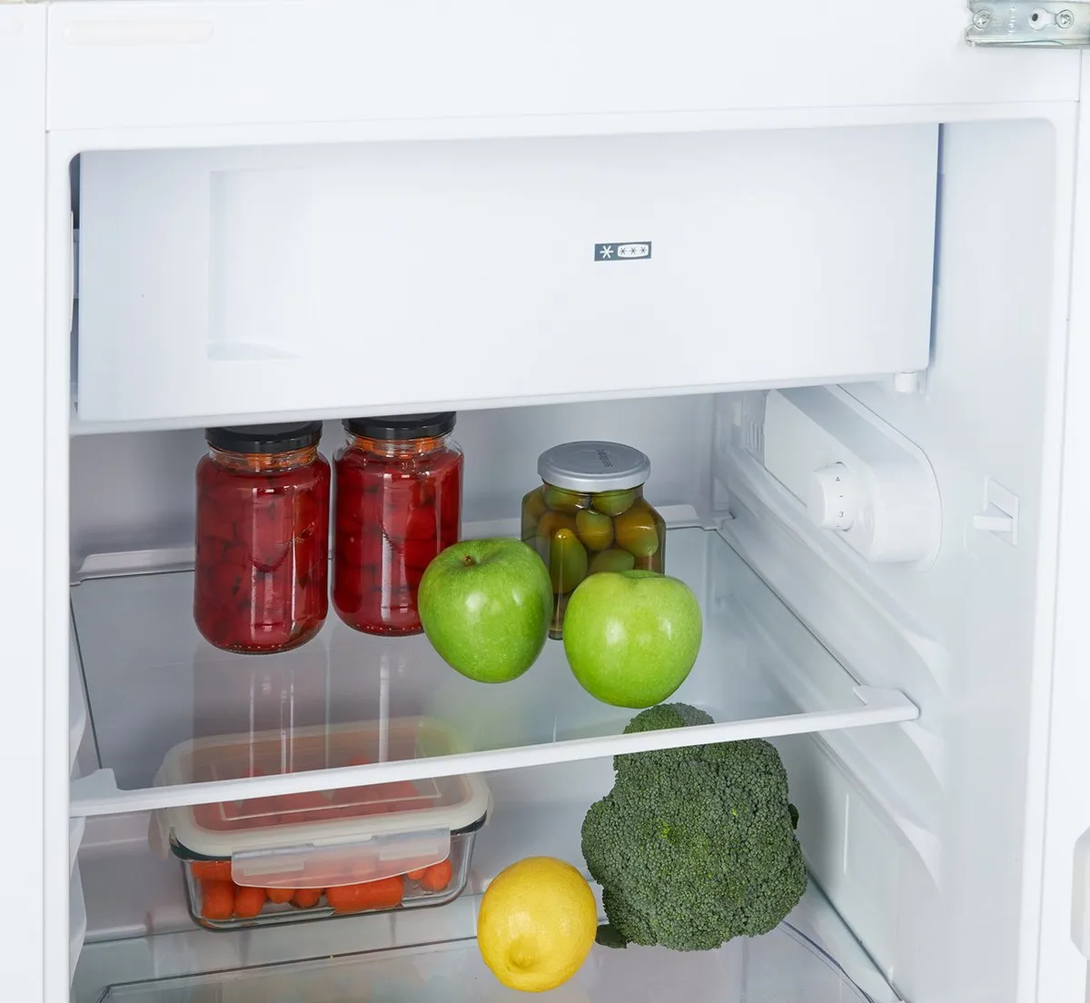 Beko B1754FN Inbouw Combi-koelkast 110L - Wit