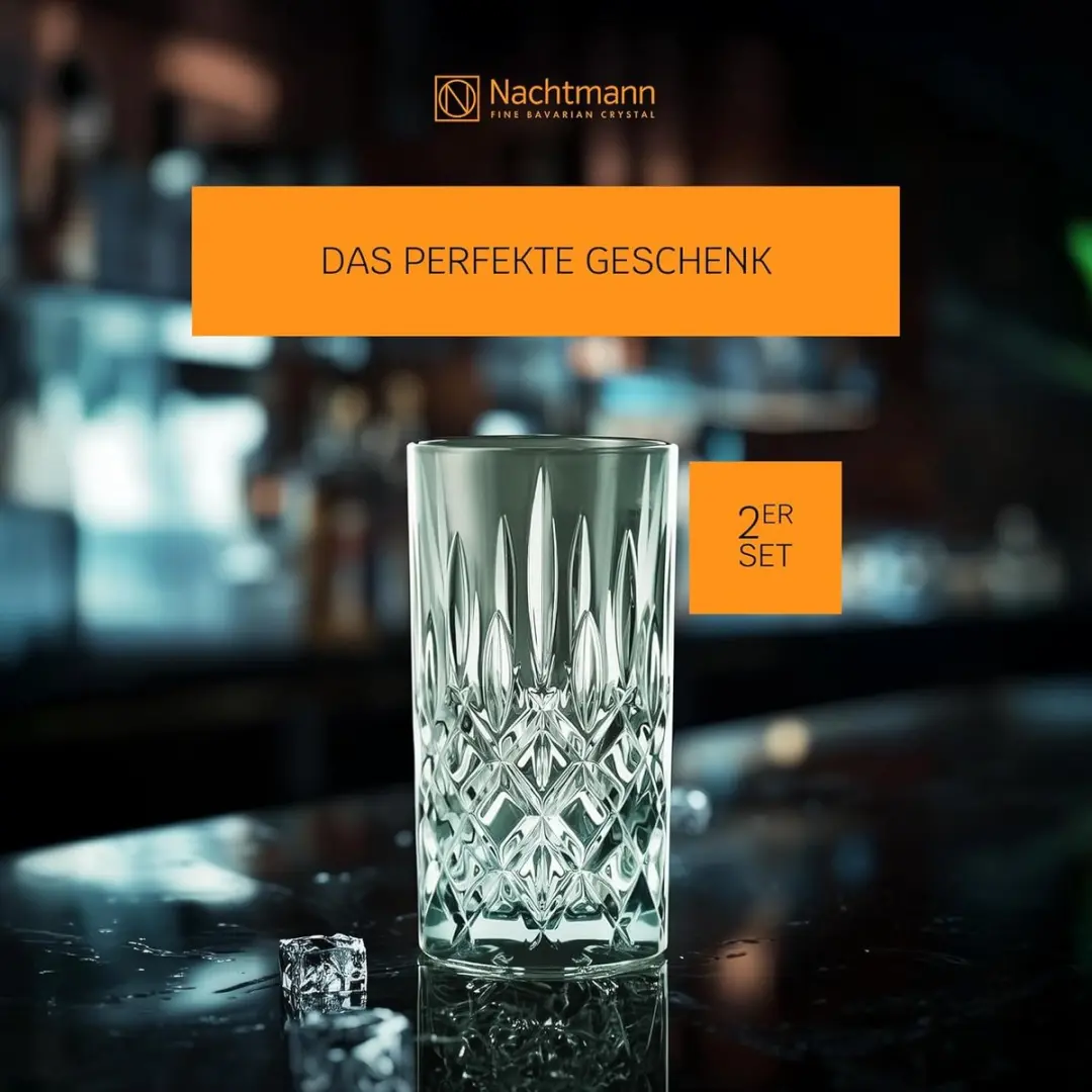 Nachtmann Longdrinkglazen - 2 Stuks - Mint Groen
