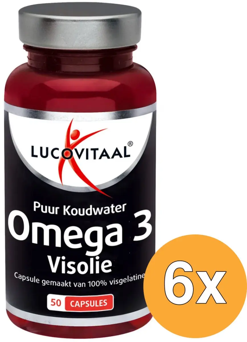 Lucovitaal Puur Omega 3 Visolie 50 Capsules