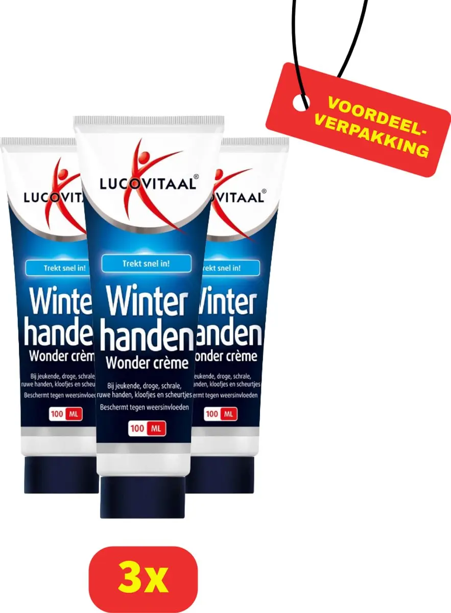 Lucovitaal Winterhanden Balsem 3x100ml