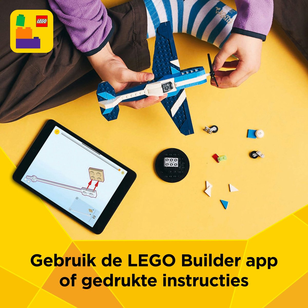 LEGO Creator 3in1 Luchtvaart: racevliegtuig - 31160