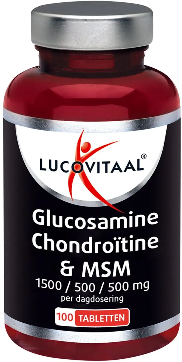 Lucovitaal Glucosamine Chondroïtine & MSM - 360g (3x100 tabletten)