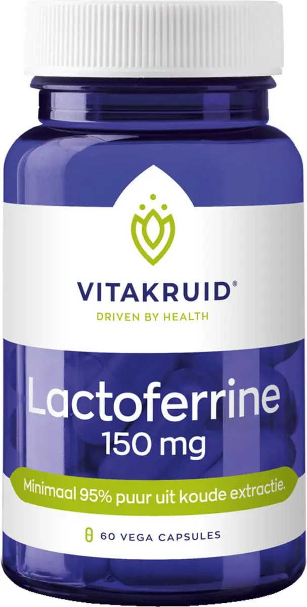 Vitakruid Lactoferrine 150mg + Vitamine C 60 Capsules