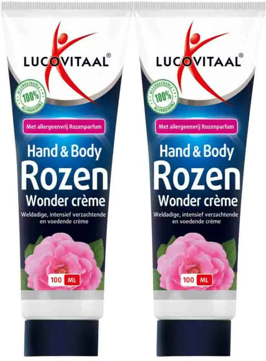 Lucovitaal Rozen Wonder Hand & Body Crème