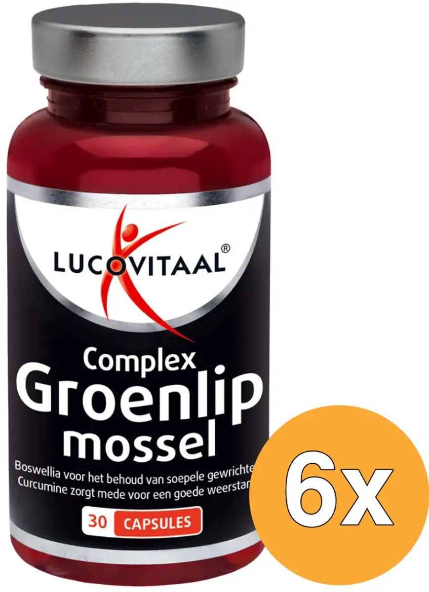 Lucovitaal Groenlipmossel 30 Capsules