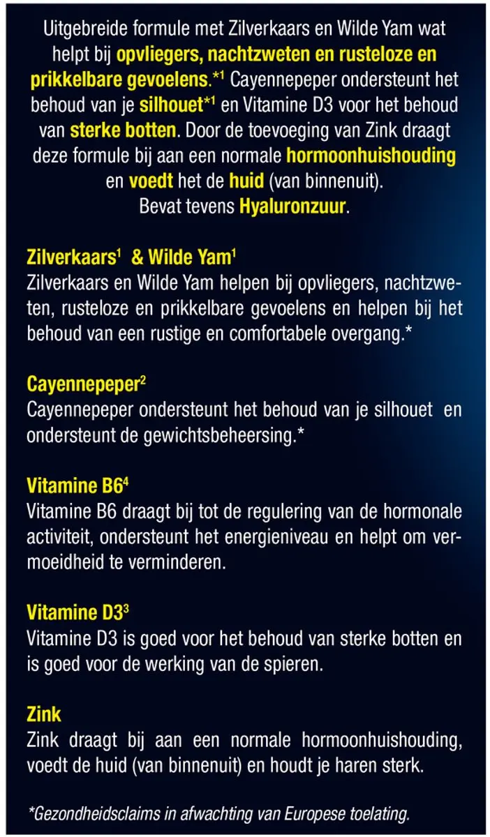 Lucovitaal Overgang Balans 30 Tabletten