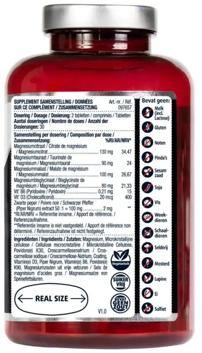 Lucovitaal Magnesium Formule 50+ - 60 Tabletten