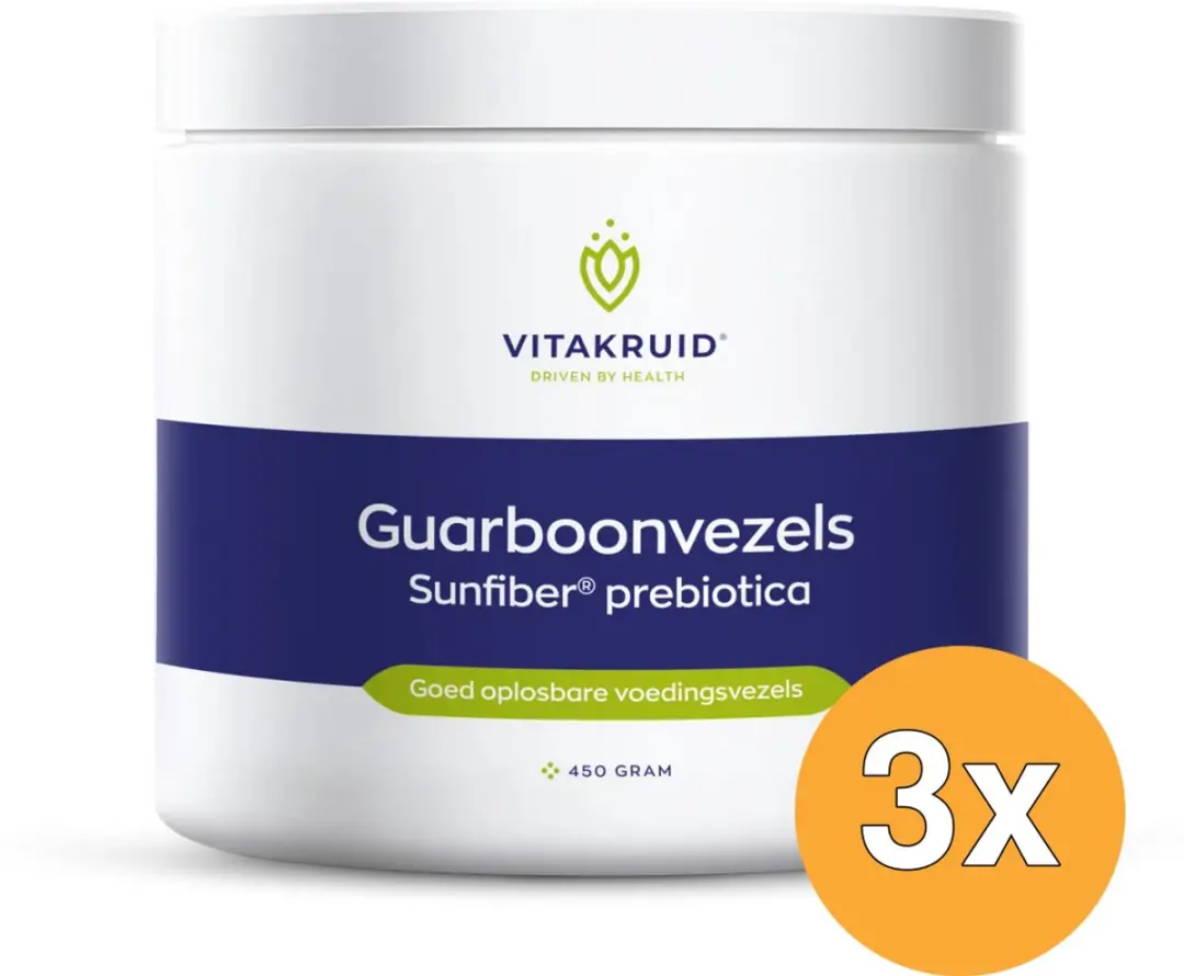 Vitakruid Sunfiber Guarboonvezel Prebiotica