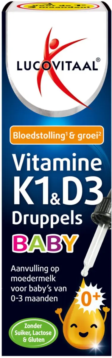 Lucovitaal Vitamine K1 & D3 Druppels Baby