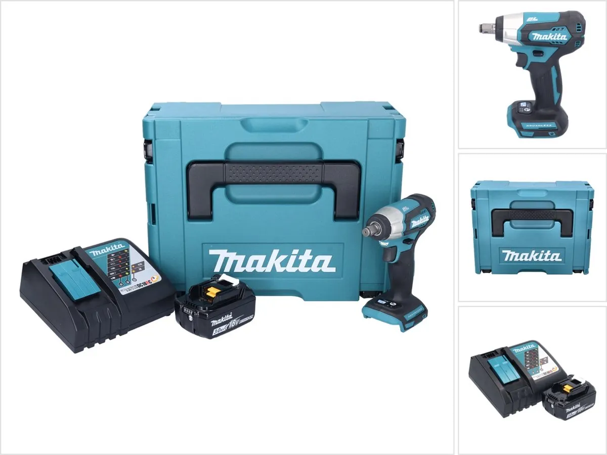 Makita DTW 181 RF1J Slagmoersleutel 18V 210Nm