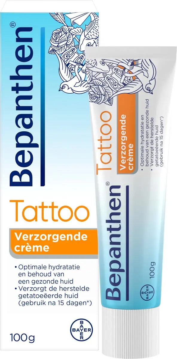 Bepanthen Tattoo Verzorgende Crème 100g