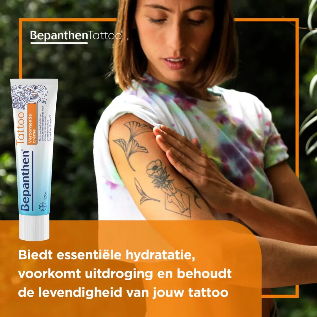 Bepanthen Tattoo Verzorgende Crème 100g - afbeelding 6 van 6