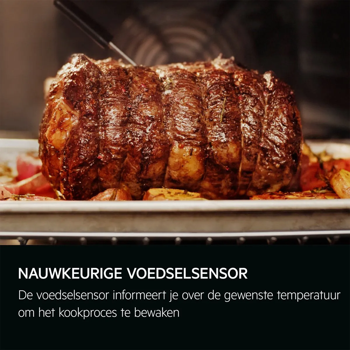AEG OS6P50WAK Inbouwoven - Hetelucht 71L - Zwart