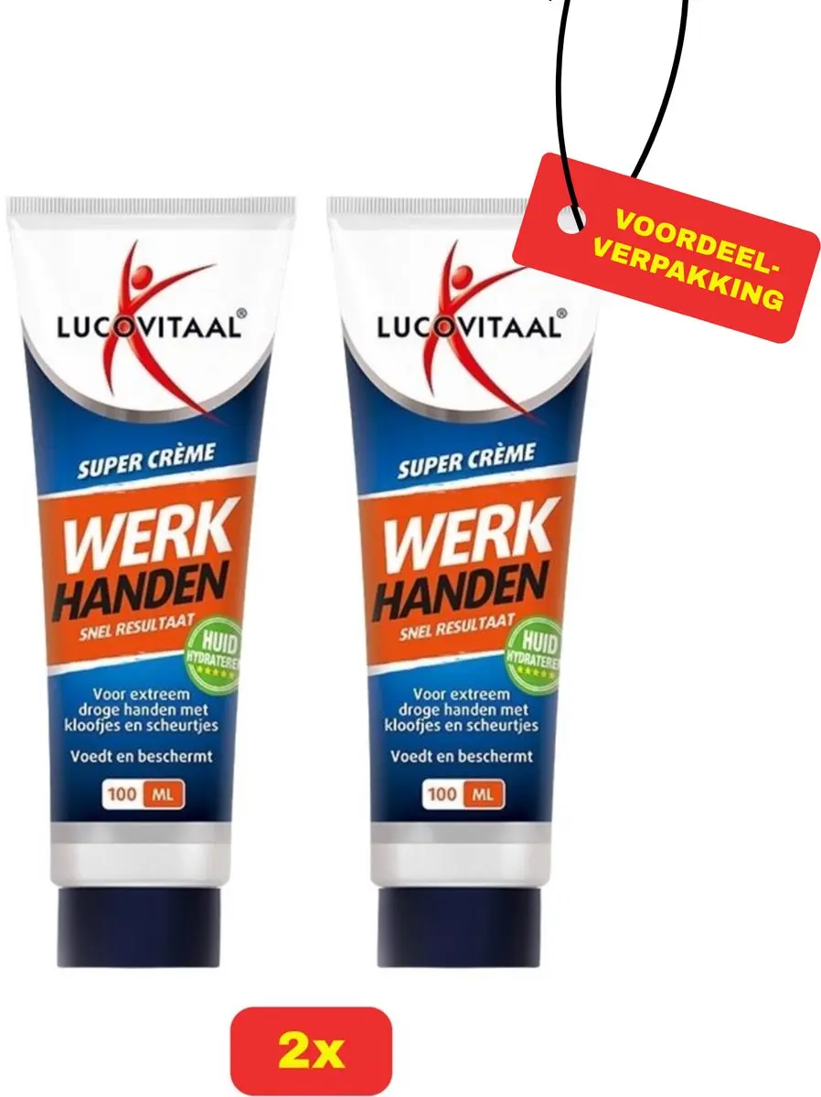Lucovitaal Werkhanden Crème 100ml