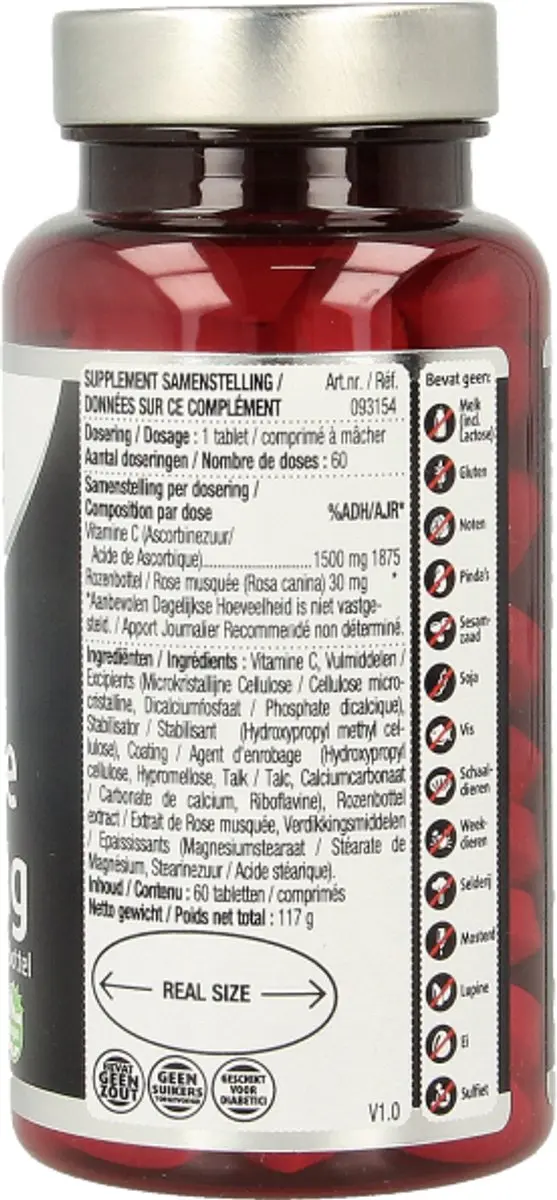 Lucovitaal Super Vitamine C1500 Time Released 60 tabletten