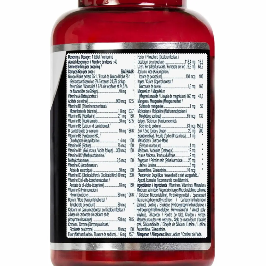 Lucovitaal Multi Man Compleet 50+ Ginkgo Biloba