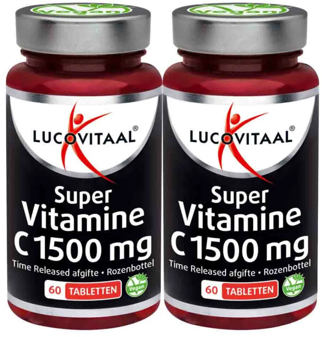 Lucovitaal Super Vitamine C1500 Time Released 120 tabletten
