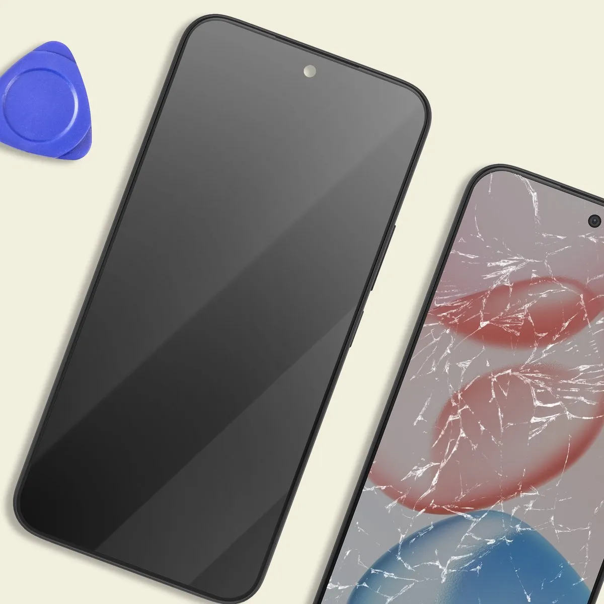 Honor 400 LCD-paneel met touchscreen - Achterkant & scherm - Zwart