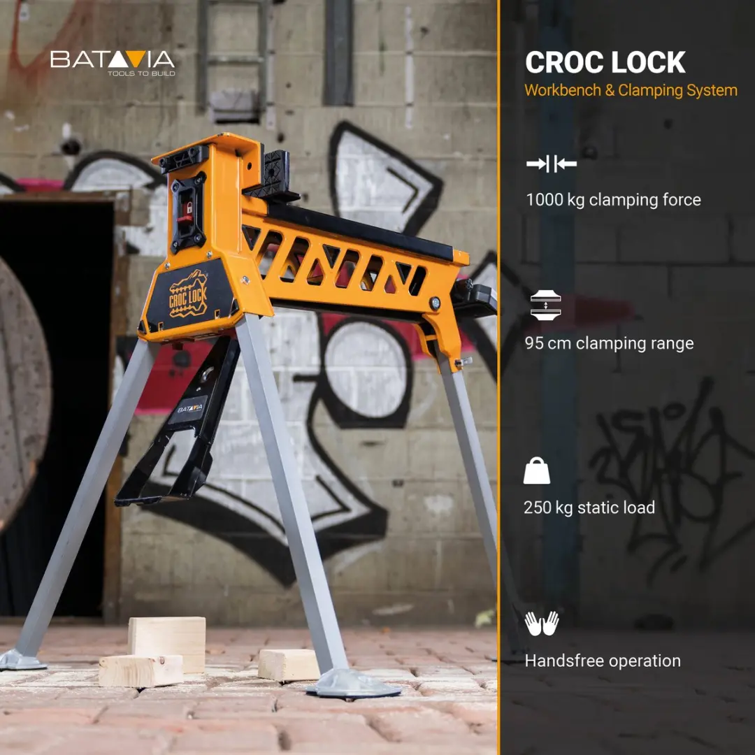 Batavia Croc Lock Werkbank EC1_7059645 - met Verlengstukken