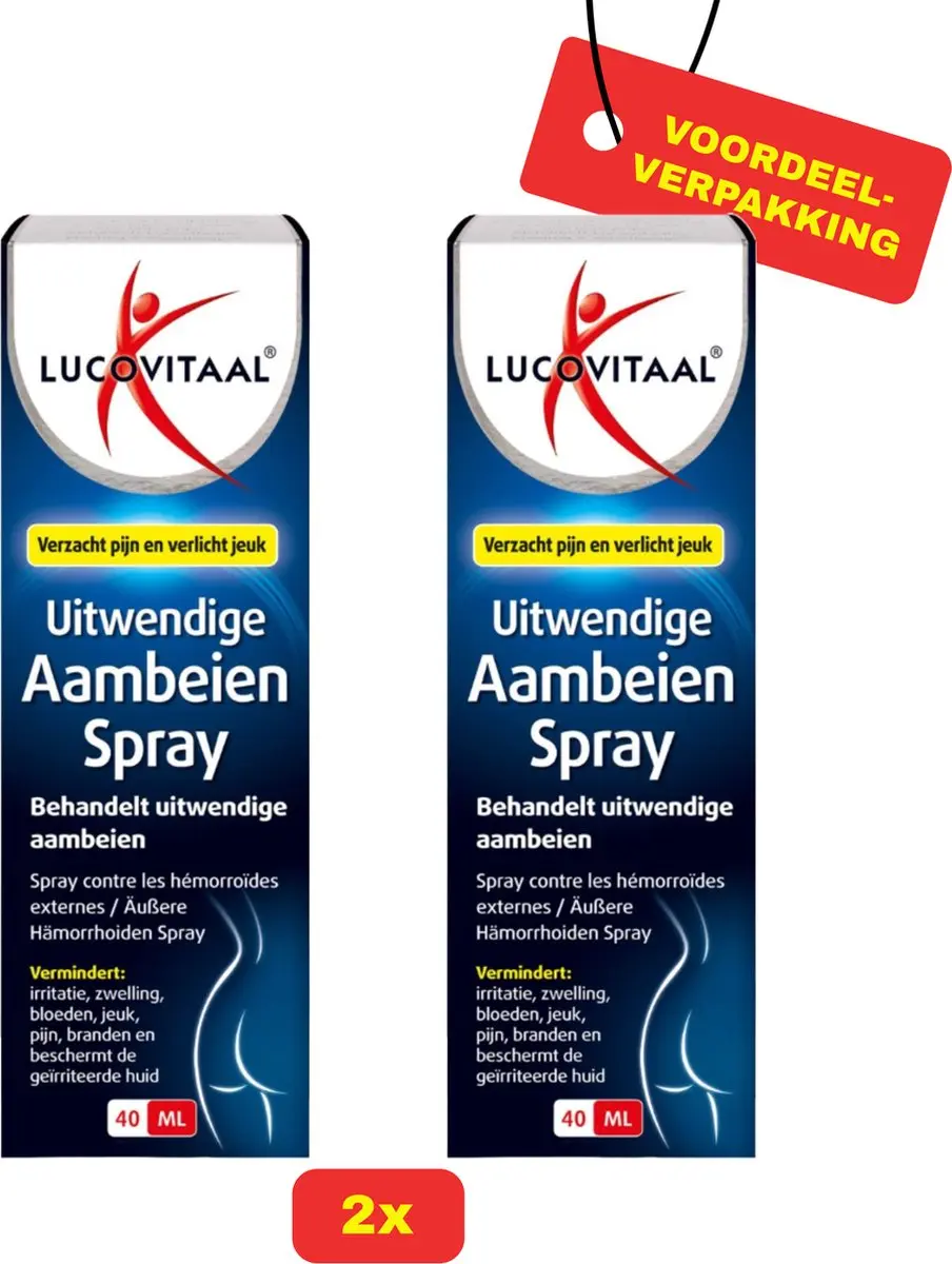 Lucovitaal Aambeien Spray - 2x40ml
