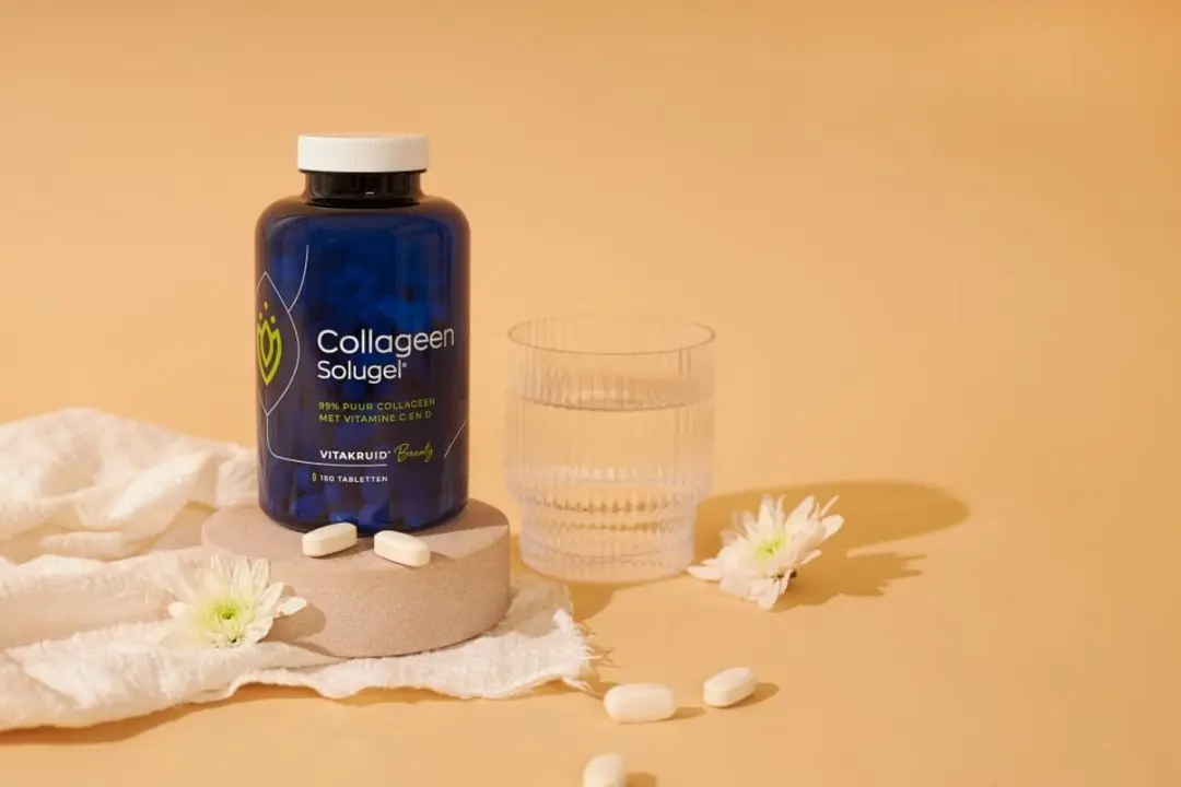 Vitakruid Collageen Solugel Tabletten - 150 Stuks - afbeelding 6 van 6
