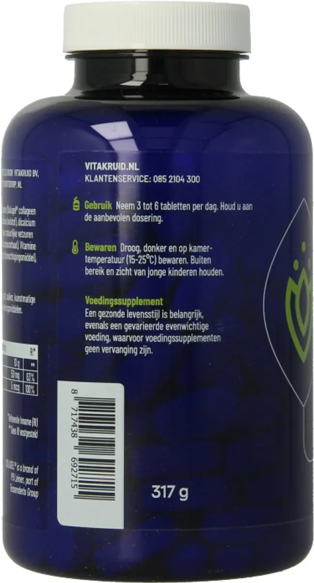 Vitakruid Collageen Solugel Tabletten - 150 Stuks