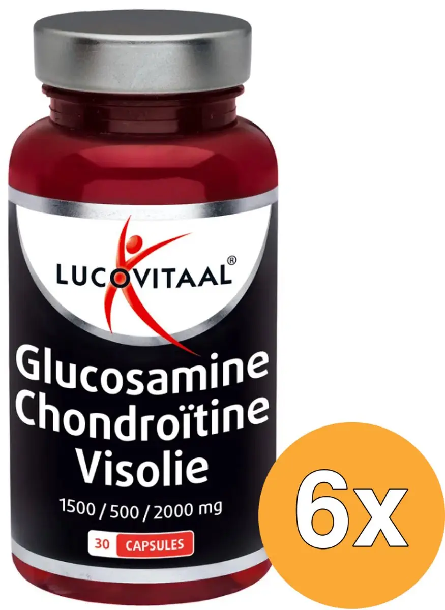 Lucovitaal Glucosamine Chondroïtine Visolie 30 Capsules