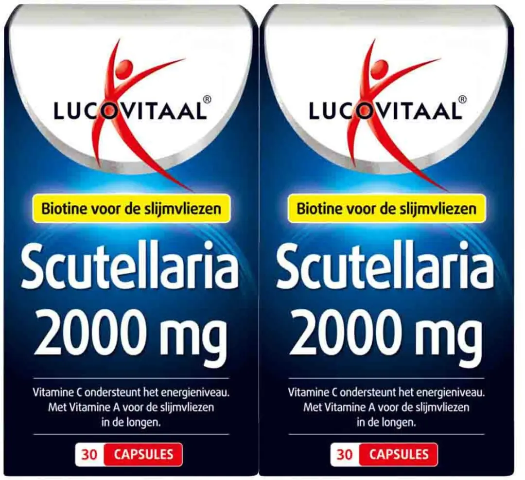Lucovitaal Scutellaria 2000mg - 60 Capsules