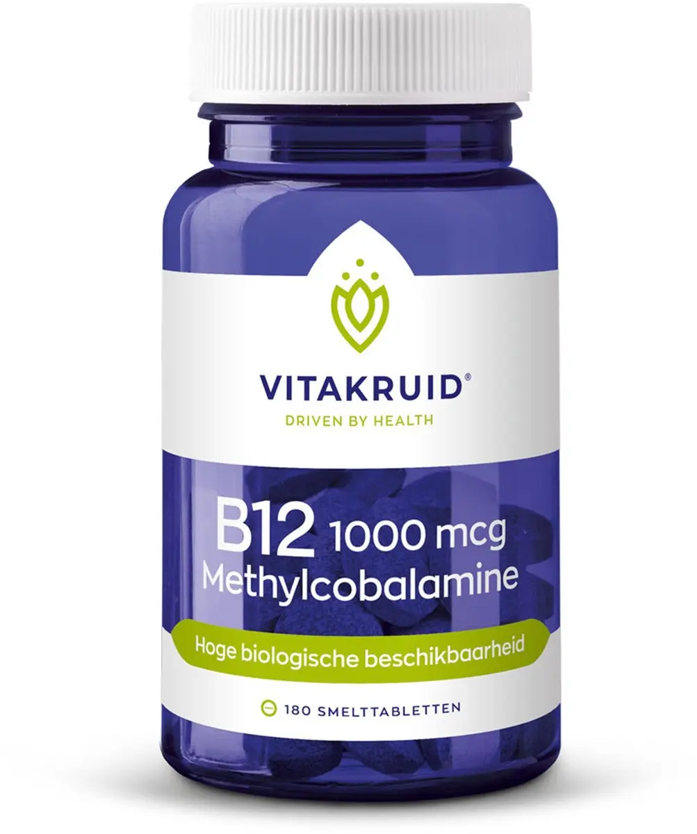 Vitakruid B12 1000 mcg Actief Methylcobalamine