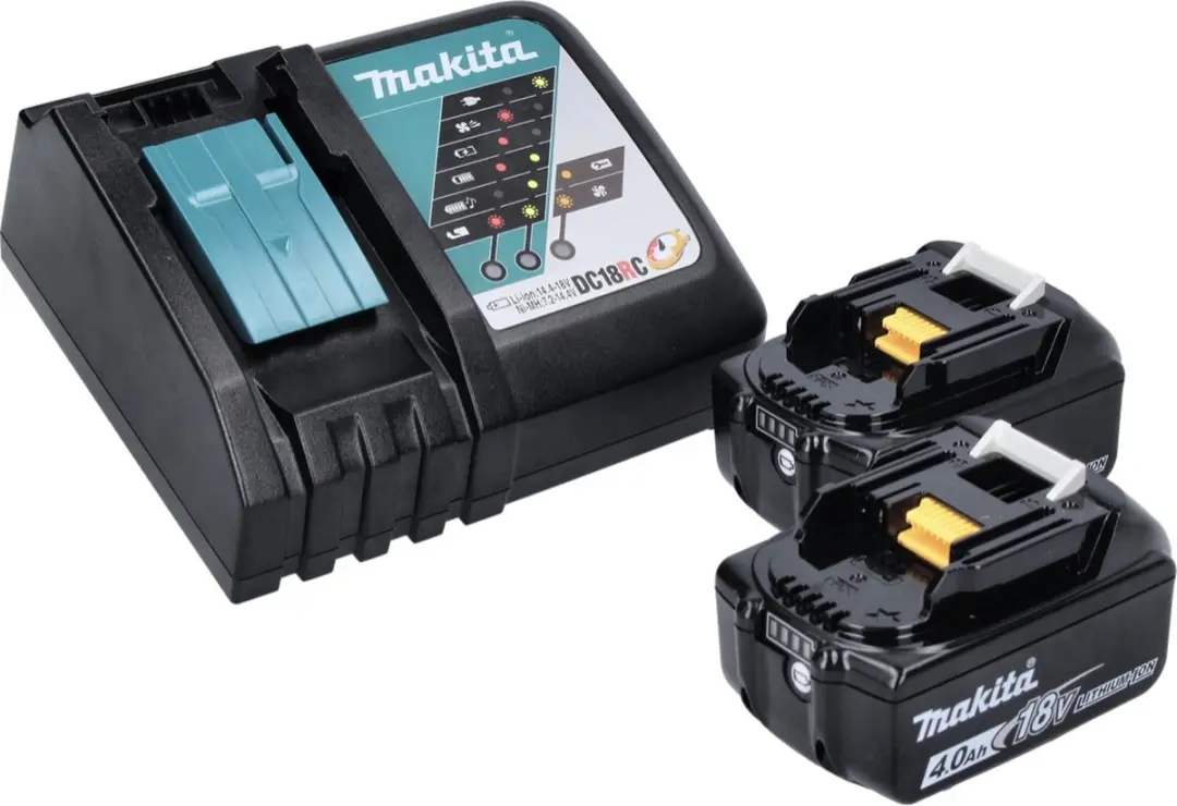 Makita DFN350RM Accu Spijkermachine 18V - 2x 4.0Ah + Lader
