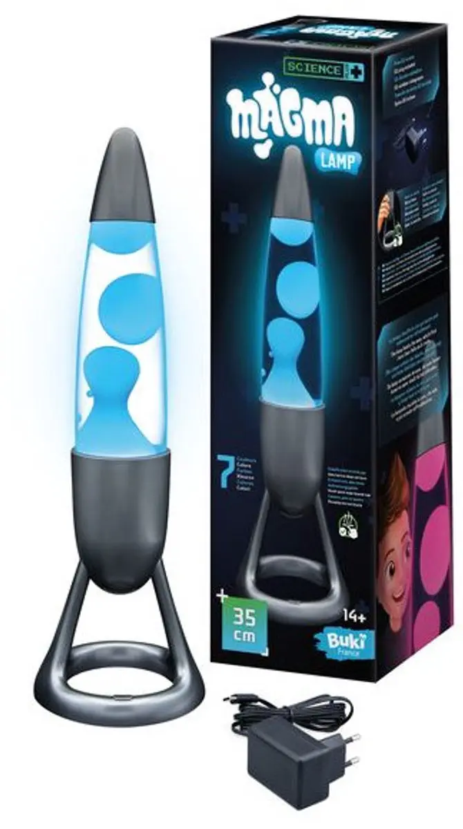 Buki France SP010 Lavalamp - Meerkleurig